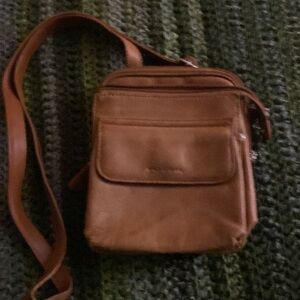 Fossil Tan Leather Men's Bag
